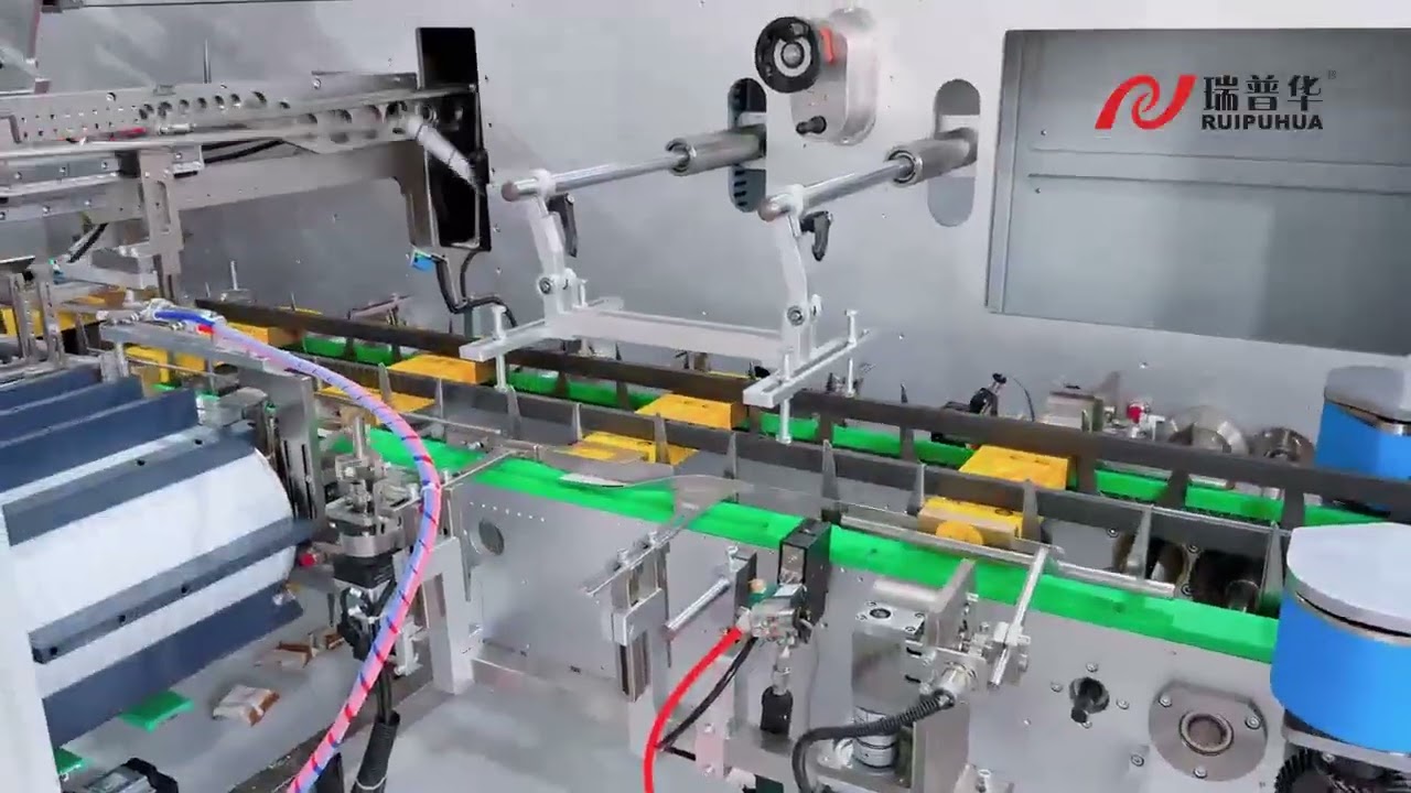 Fully automatic cartoning machine: pillow packing machine & cartoning machine seamlessly connection