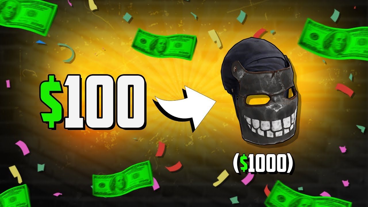 Going from $100 to a big grin in rust clash! - YouTube
