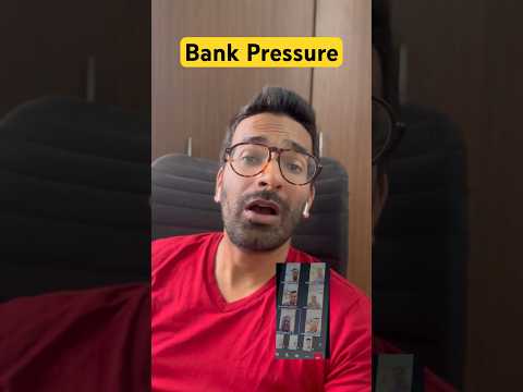 Bank job pressure