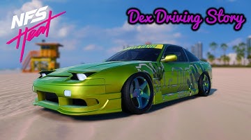 NFS Heat Gameplay - 180sx only - Dex Race Story (Legends Skyline Unlock)