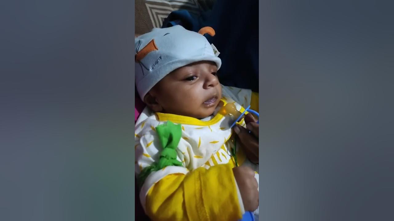 Ruhaan not interested in pacifier First time pacifier reaction to
