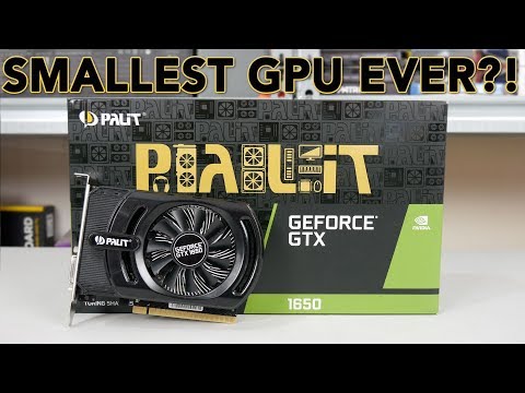 Palit GTX 1650 StormX OC Review - It's a tiny card, but is it GOOD? -  YouTube