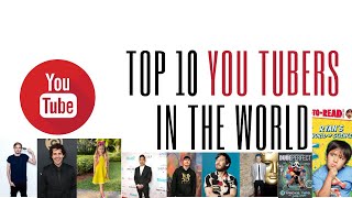 World's TOP TEN YOU TUBERS #Shorts ||You Tubers