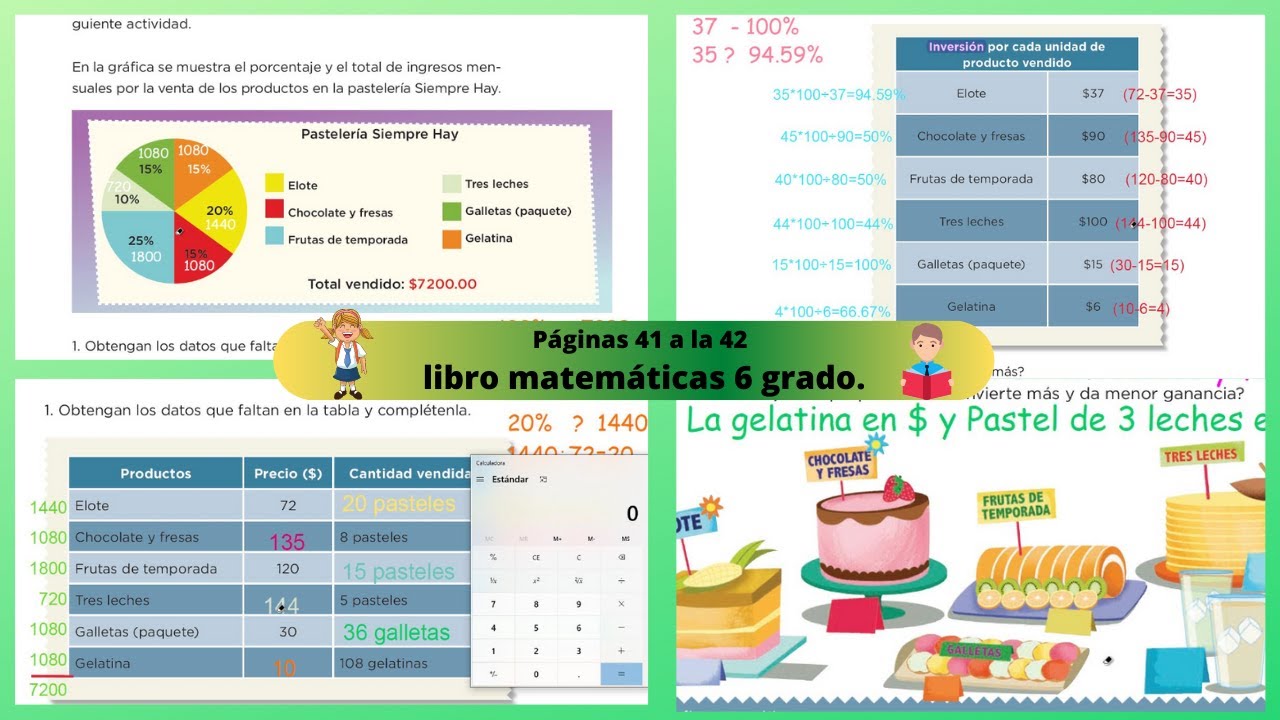 Paco El Chato 6 Grado Matematicas Pagina 40 - Al Compas ...