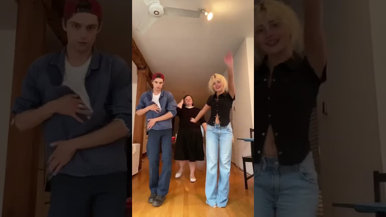 Sabrina Carpenter with Corey Fogelmanis & Paloma via TikTok | June 10, 2025.