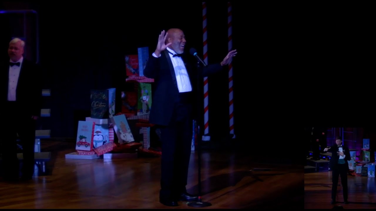 Amazing singer performs Someday at Christmas with the North Coast Men's ...