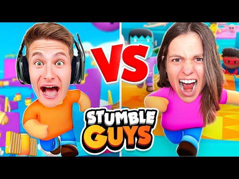 NINNA vs MATTI SU STUMBLE GUYS!! GIOCHIAMO A STUMBLE GUYS SU ROBLOX!!