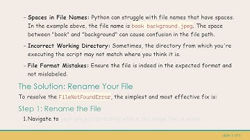 How to Fix the FileNotFoundError When Your Python File is in the Right Place