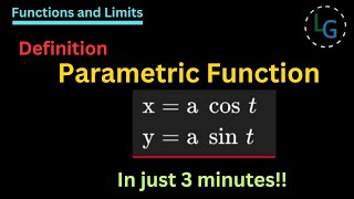 Definition of Parametric Function | Concept with Examples | What are parametric functions?
