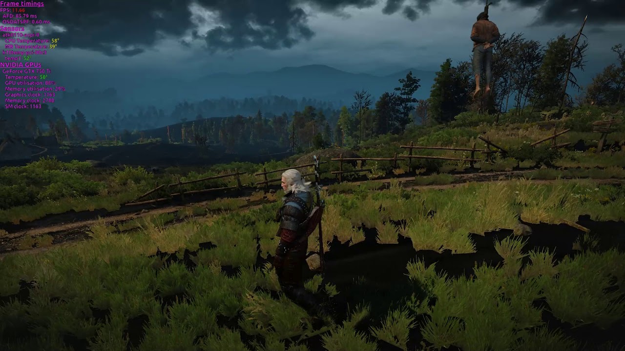 [PL] Gry Linux: Witcher 3 wine 2.16 staging vanilla