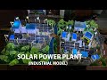 How to make solar power plant  industrial model  commercial model for plants  projectronics