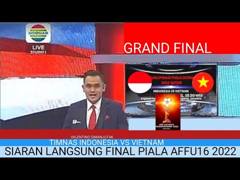 Siaran langsung Final Piala AFF U16 2022,Timnas Indonesia vs Vietnam|Link live streaming