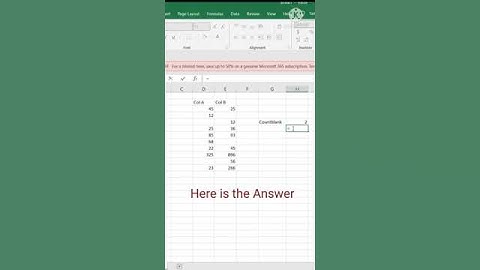 Excel tricks 6   CountBlank function   excel tips and tricks   #shorts