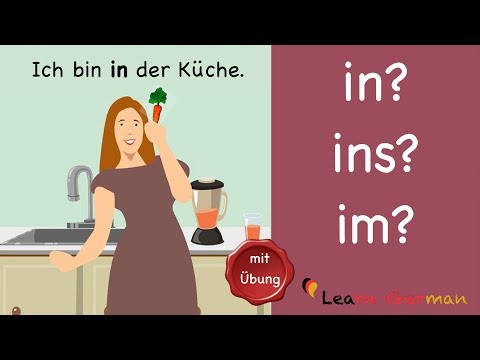 Video: Wanneer gebruiken in en im in het Duits?