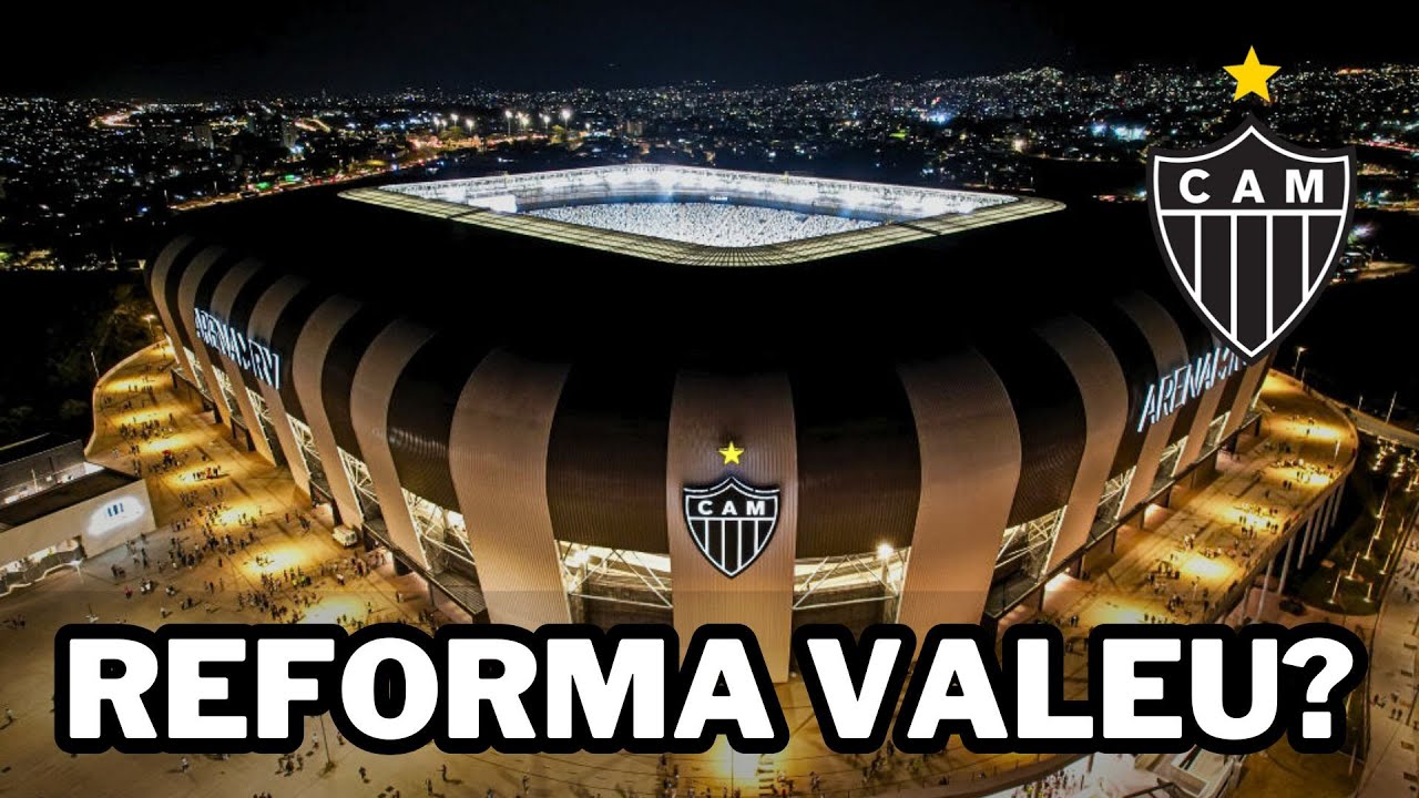 Arena MRV: A reforma de 20 MILHÕES! Descobra o que MUDOU no ESTÁDIO do Atlético Mineiro!