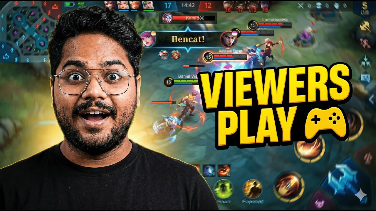 👉 VIEWERS PLAY MLBB 🔥 | Custom Match + Rank Push (Live Commentary)