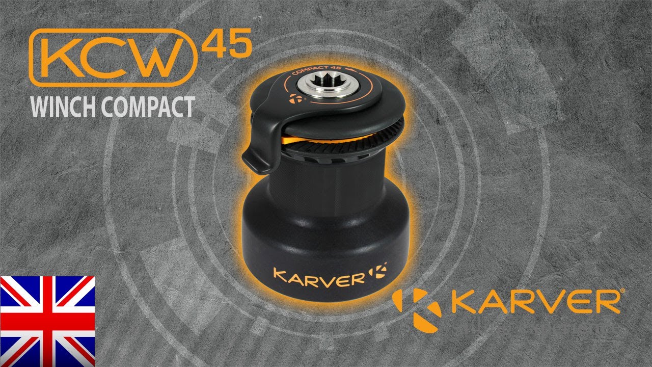 KARVER COMPACT WINCH KCW45 YouTube