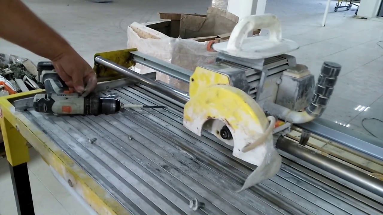 Техника не выдерживает объёмы! Ремонт плиткореза Корвет 469. - YouTube