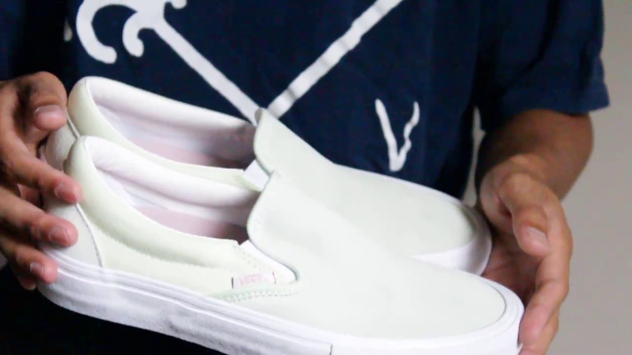 off white slip on vans