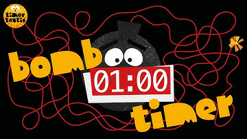 1 Minute MISSION IMPOSSIBLE Bomb Timer 💣💥 | Countdown with EXPLOSION!