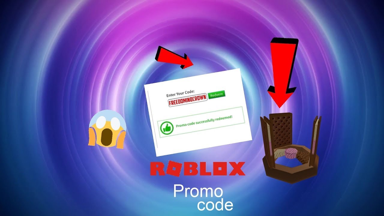 Roblox Free Domino Crown Promo Code Youtube - free roblox domino crownit looks so delicious