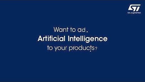 STMicroelectronics Solutions For AI: Webinar