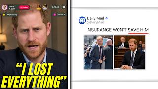 Harry MELTDOWN After Insurance Company Refuses To Cover His £50M Court Case Disaster