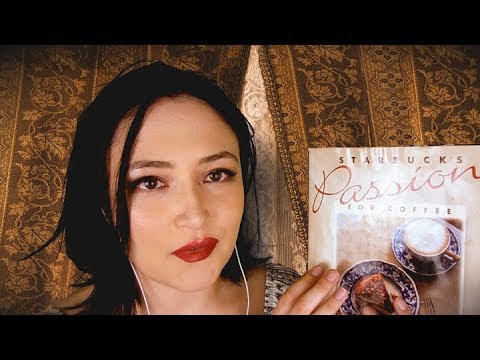 ASMR Thrift Find: Cookbook (reading, page turning, soft spoken)