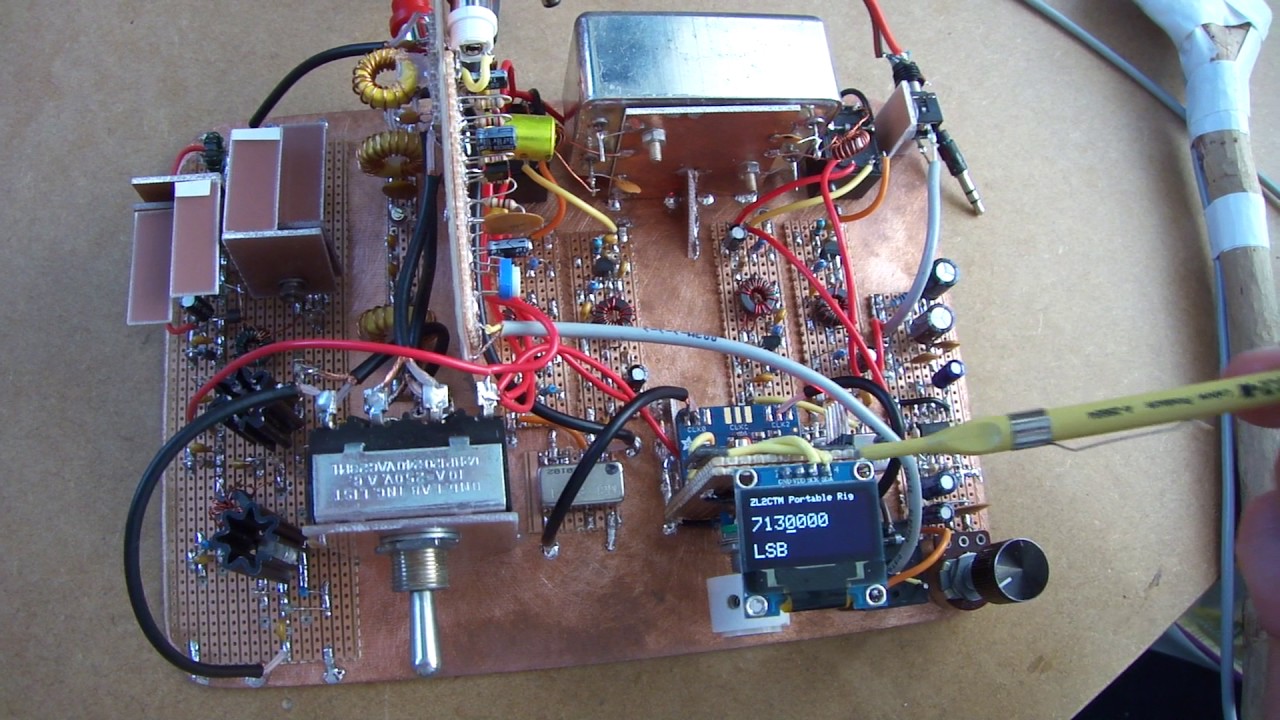 Ssb Rig Homebrew Tramping/Hiking 40m SSB Rig - YouTube