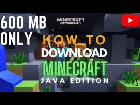 HOW TO DOWNLOAD MINECRAFT JAVA EDITION FOR PC | HIGHLY COMPRESSED | IN ...