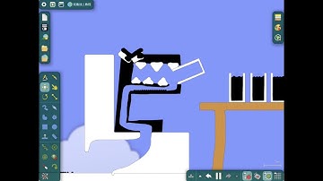 Alphabet Lore Drinks Cola | Letter F | Algodoo Animation