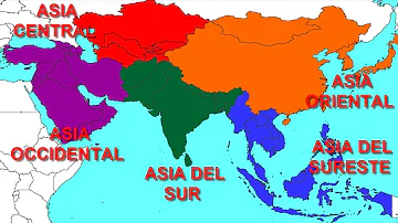 ¿Qué comprende el continente asiático?