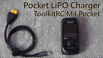 ToolkitRC M4 Pocket and SC100 USB-C to XT60 Cable: First Look!