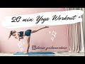 Full body yoga flow l 20 minute  effective stretching workout and meditation l from russia