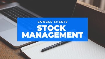Just open google sheets make stock management or inventory