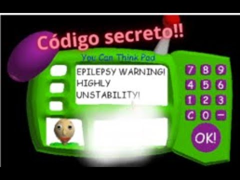 Códigos secretos do baldis basics classic remastered (2024) - YouTube