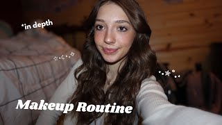 in depth MAKEUP ROUTINE 🎀✩ 🎧♡