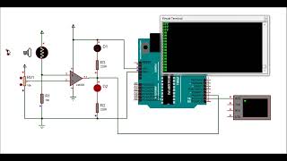 LDR based Alarm with LM358 and Arduino screenshot 5