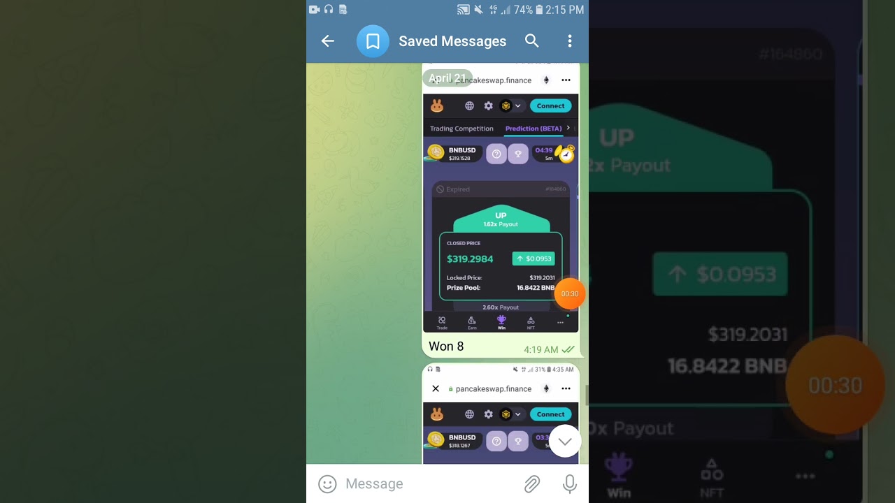 pancakeswap prediction beta signals and strategy 2023 | BACK testing 
