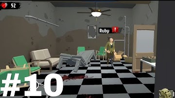 Gameplay Walkthrough #10| Finding Ruby,  Clues and Mayor Car!| The Walking Zombie 2