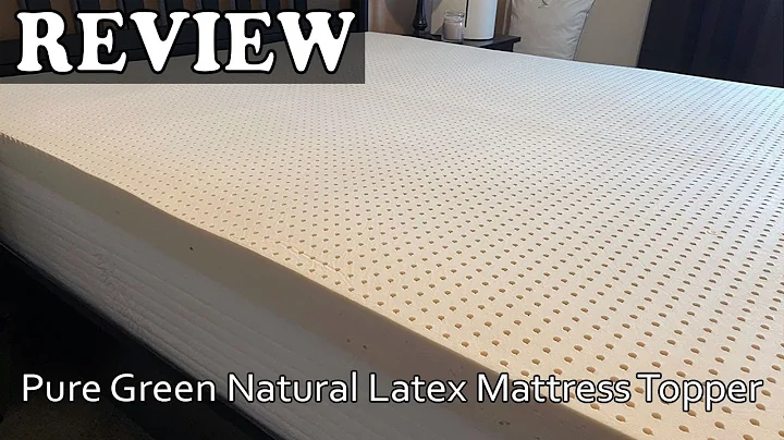 Review Pure Green Natural Latex Mattress Topper