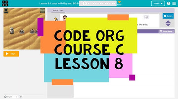 Code.org Course C Lesson 8 Loops with Rey and BB-8 - Express Course Lesson 11 Answers