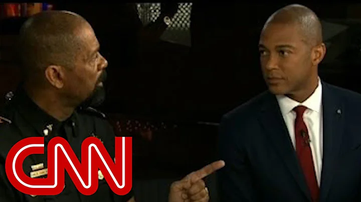 David Clarke and Don Lemon's heated exchange on po...