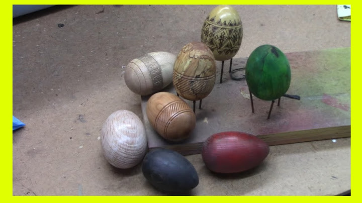 DIY Woodturning Easter Eggs Made Simple