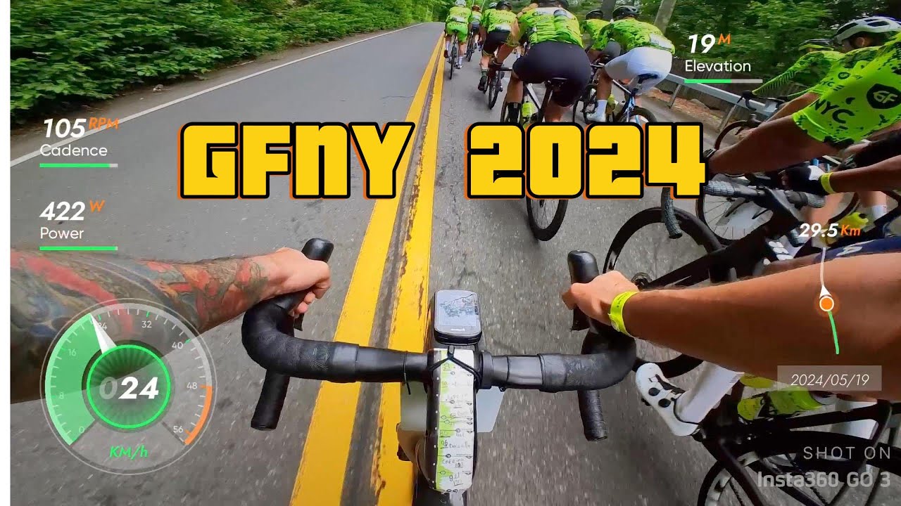 GRAN FONDO NUEVA YORK  2024 - POV del GFNY World Championship