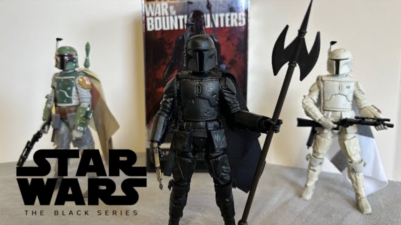 Star Wars The Black Series Boba Fett in disguise War of the Bounty Hunters figure review