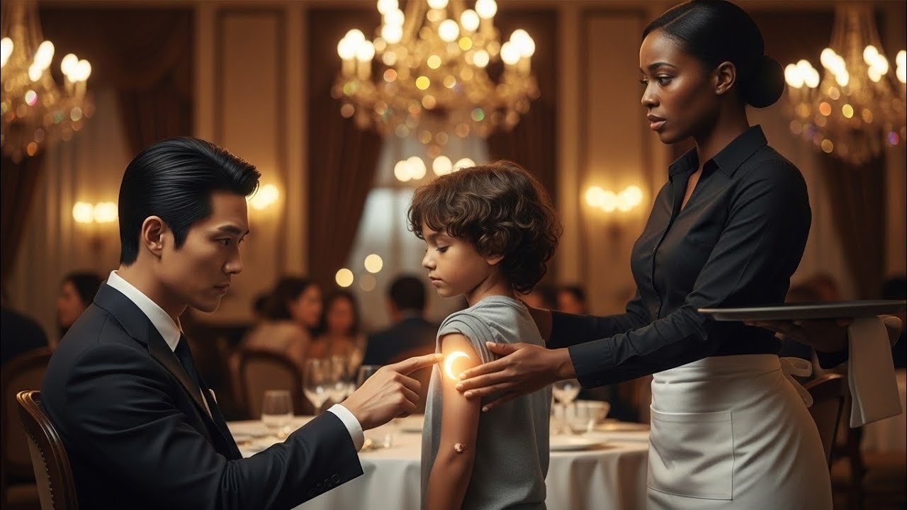 Korean Mafia Boss Spots His Family Birthmark on a Black Waitress’s Son—and Realizes She Hid His Boy