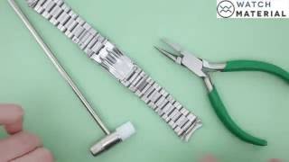 How to Remove U-Shaped Watch Pin