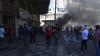 Protesters clash with Iraqi security forces