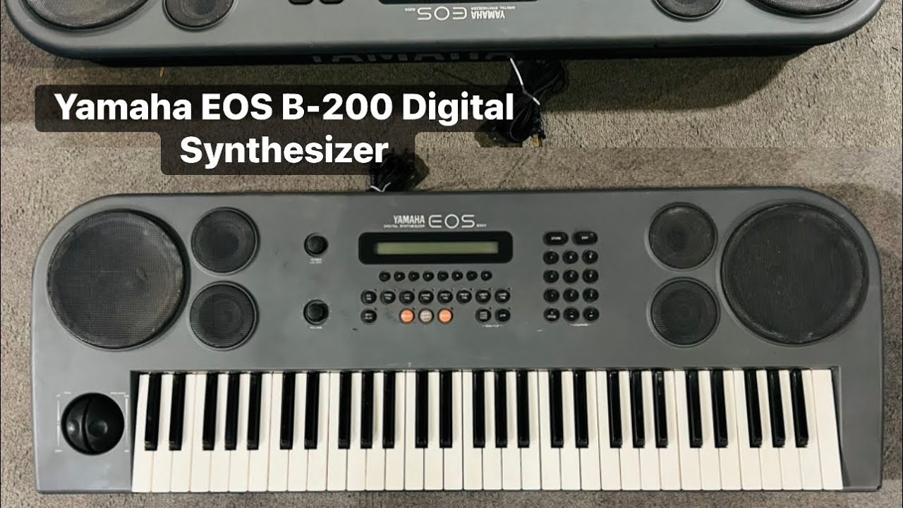Yamaha EOS B-200 Digital Synthesizer ( Wilson Music Instruments